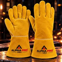 Split Leather Welding Gloves -1069 – Image 1