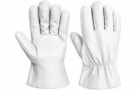 Grain Leather Driver Gloves – Image 1