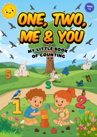 One Two Me and You – Printable Counting Busy Book for Toddlers – Image 1