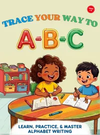 Trace Your Way to ABC – Printable Letter Tracing Book for Preschoolers – Image 1