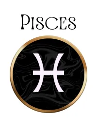 Zodiac Sign Wall Art Print – Personalized Astrology Poster Digital Download – Celestial Symbol, Pisces