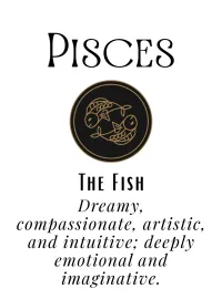 Zodiac Sign Wall Art Print – Personalized Astrology Poster Digital Download – Typography & Illustration, Pisces