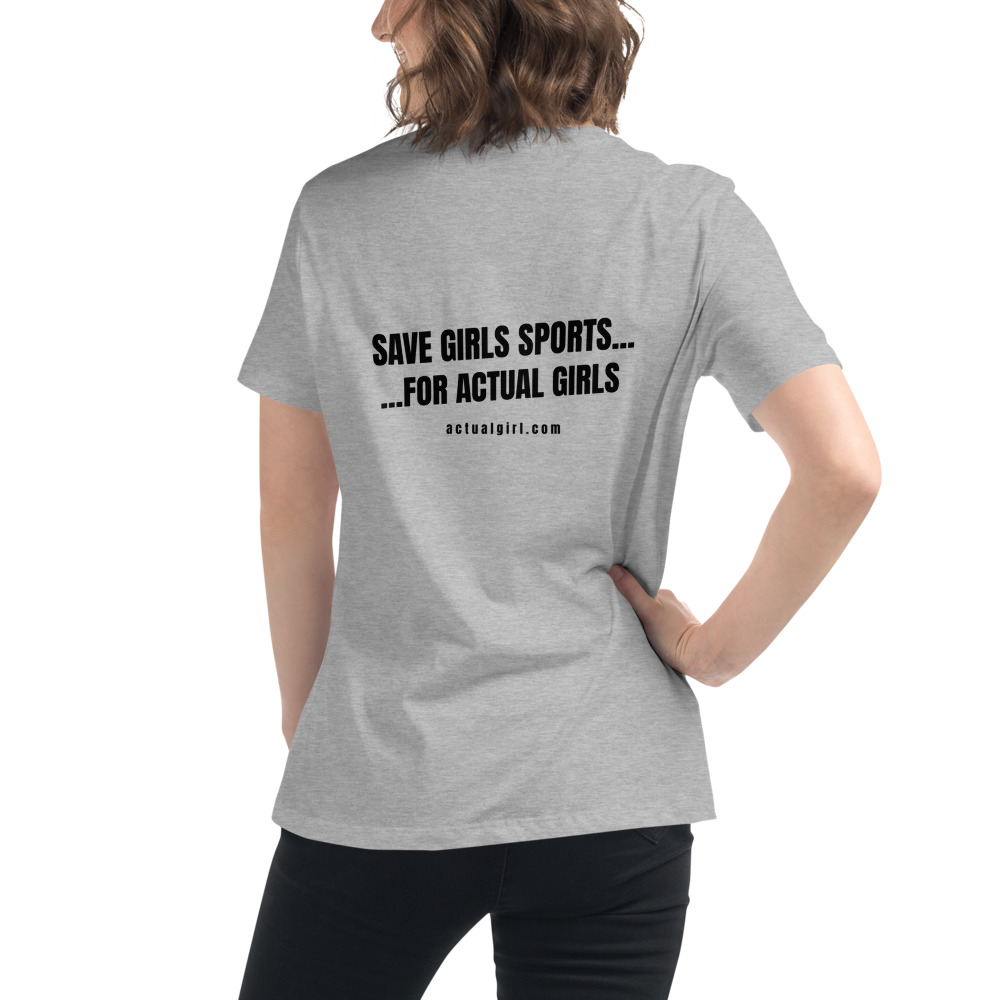 "Actual Girls Matter" Actual Girl Relaxed T-shirt - for Women – Image 3