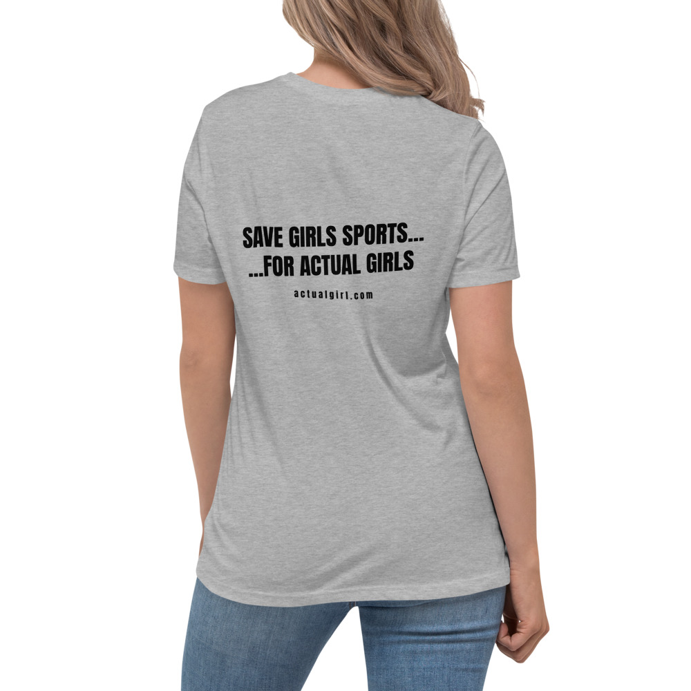 "Actual Girls Matter" Actual Girl Relaxed T-shirt - for Women – Image 2