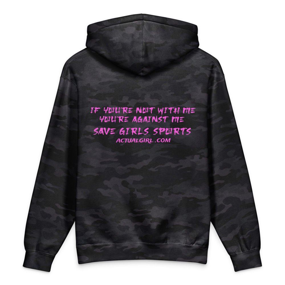 "This is War" Actual Girl Camo Hoodie - for Women – Image 2