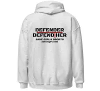 "DefendHer" Actual Girl Hoodie - for Men – Image 9