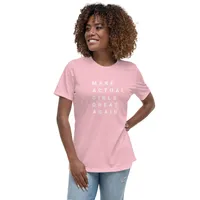 "MAGGA" Actual Girl Relaxed T-Shirt - for Women – Image 3