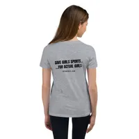 "ACTUAL GIRLS MATTER" Actual Girl T-shirt - for Girls – Image 10