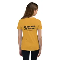 "ACTUAL GIRLS MATTER" Actual Girl T-shirt - for Girls – Image 12