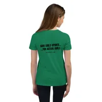 "ACTUAL GIRLS MATTER" Actual Girl T-shirt - for Girls – Image 8