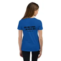 "ACTUAL GIRLS MATTER" Actual Girl T-shirt - for Girls – Image 6