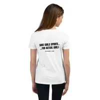 "ACTUAL GIRLS MATTER" Actual Girl T-shirt - for Girls – Image 18