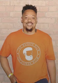 "THE BARBER BALM" Graphic Tee – Image 2