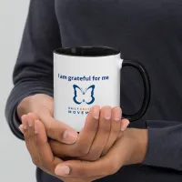 Gratitude Coffee Mug with Color Inside – Image 2