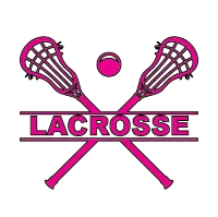 Lax Sticks Pink outlined (The Whole BUTTY) – Magnetic Only - 7/8 inch, Black, Black