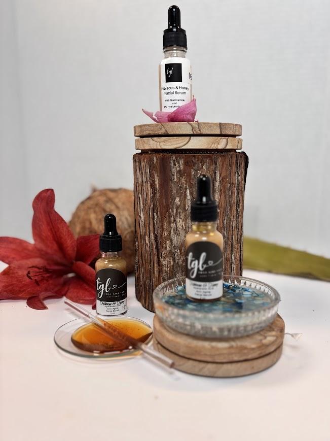 Hibiscus & Honey Anti-Aging Facial Serum – Image 1