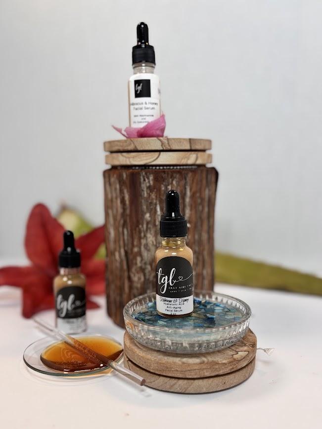 Hibiscus & Honey Anti-Aging Facial Serum – Image 8