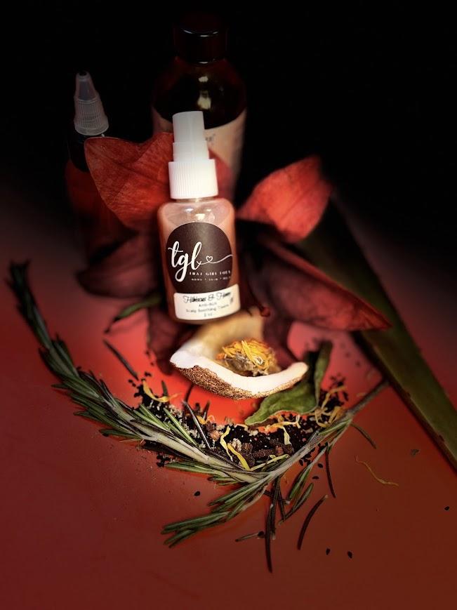 Hibiscus & Honey  Anti - itch Scalp Soothing Tisane & Serum – Image 10