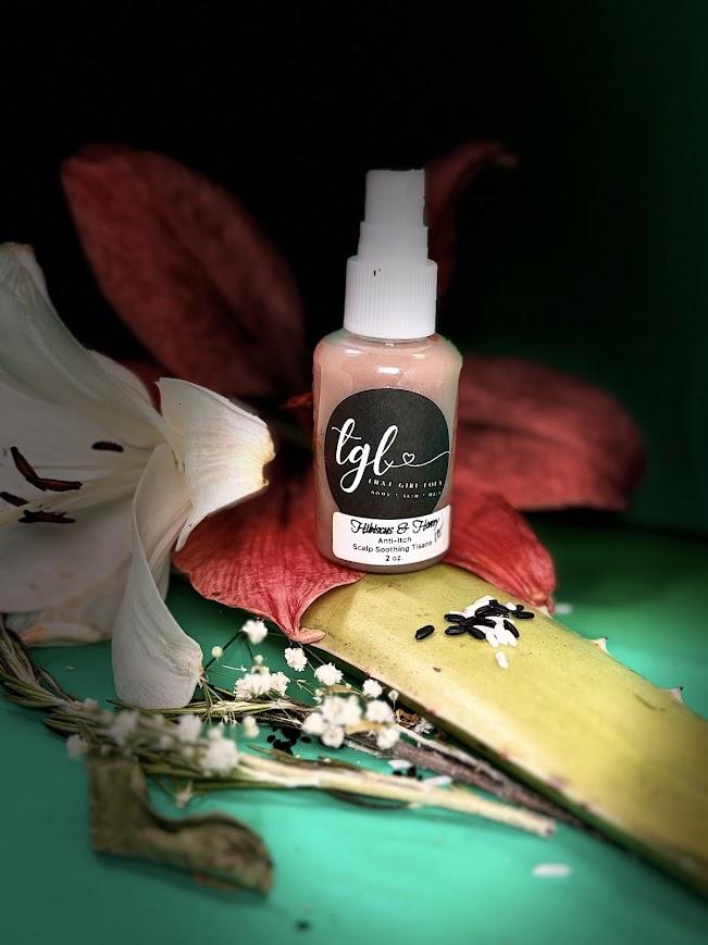 Hibiscus & Honey  Anti - itch Scalp Soothing Tisane & Serum – Image 12