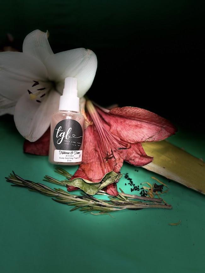 Hibiscus & Honey  Anti - itch Scalp Soothing Tisane & Serum – Image 14