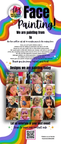 Rainbow Retractable Banner Canva Template – Image 2
