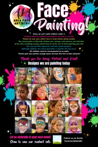 Paint Splatter 24"x36" Poster Canva Template – Image 2
