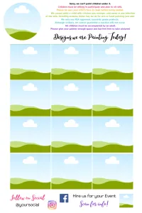 Simple 24"x36" Poster Canva Template – Image 1