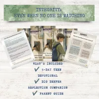 Integrity: Even When No One's Watching | Complete Teen Devotional Bundle – Image 1