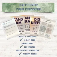 STAND FIRM: Faith Over Peer Pressure – Image 1