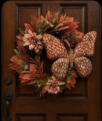 Butterfly Wreath – Image 1