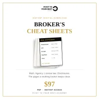 Broker's Cheat Sheets — $97 (Digital Download) – Image 1