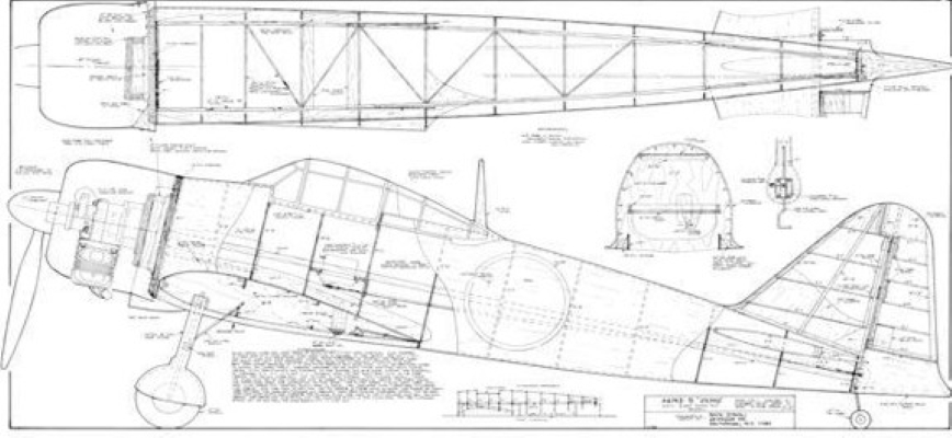 A6M35 Zero 91" Wingspan – Image 5