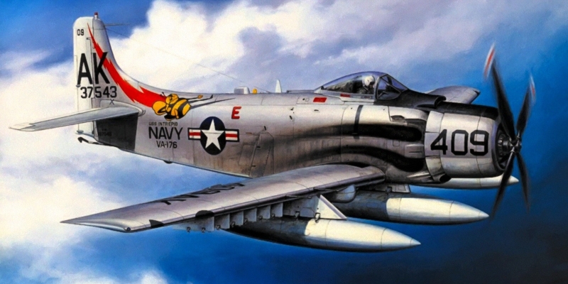 Skyraider AD/A1 - Ziroli (100" Wingspan) – Image 5