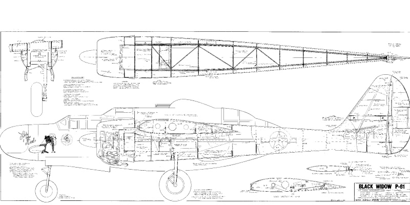 Black Widow P-61 - Ziroli (113" Wingspan) – Image 3