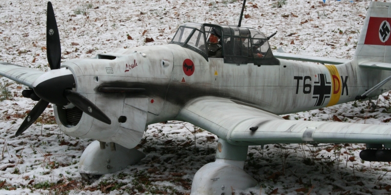 Stuka Dive Bomber JU-87 - Ziroli (100" Wingspan) – Image 3