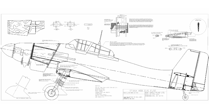 Stuka Dive Bomber JU-87 - Ziroli (100" Wingspan) – Image 6