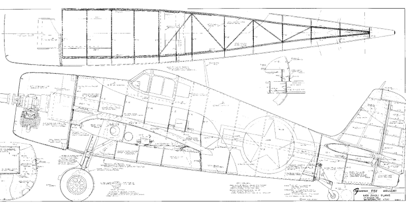 Hellcat F6F - Ziroli (96" Wingspan) – Image 9