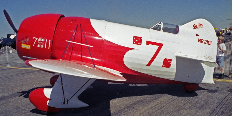 Gee Bee R2 ¼ Scale 80" Wingspan – Image 2