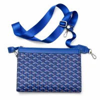 Blue Goyard Crossbody  – Image 1