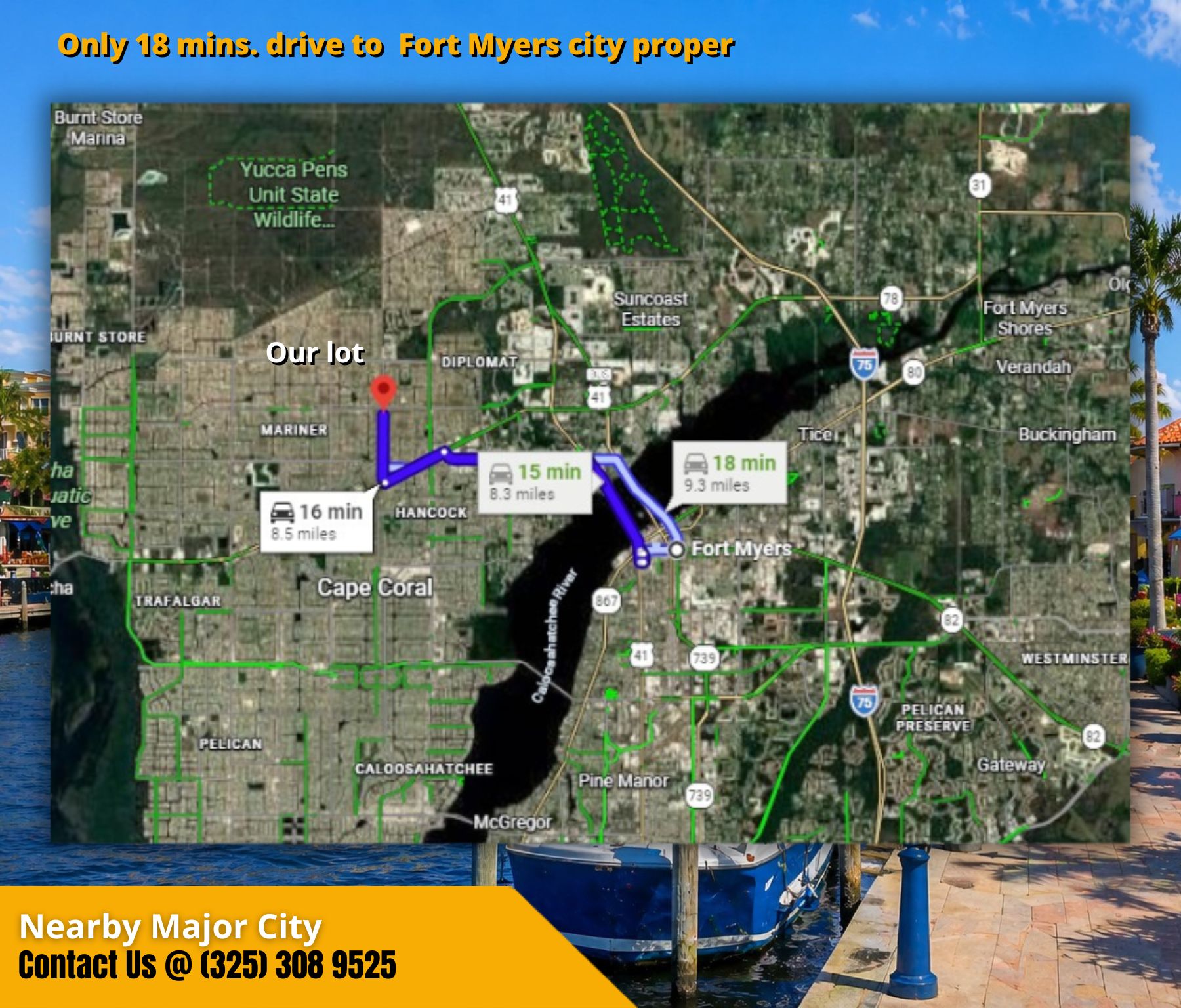 Cape Coral Gem! 0.34 Acres with Utilities & Paved Road Access. Call us Now!  – Image 10