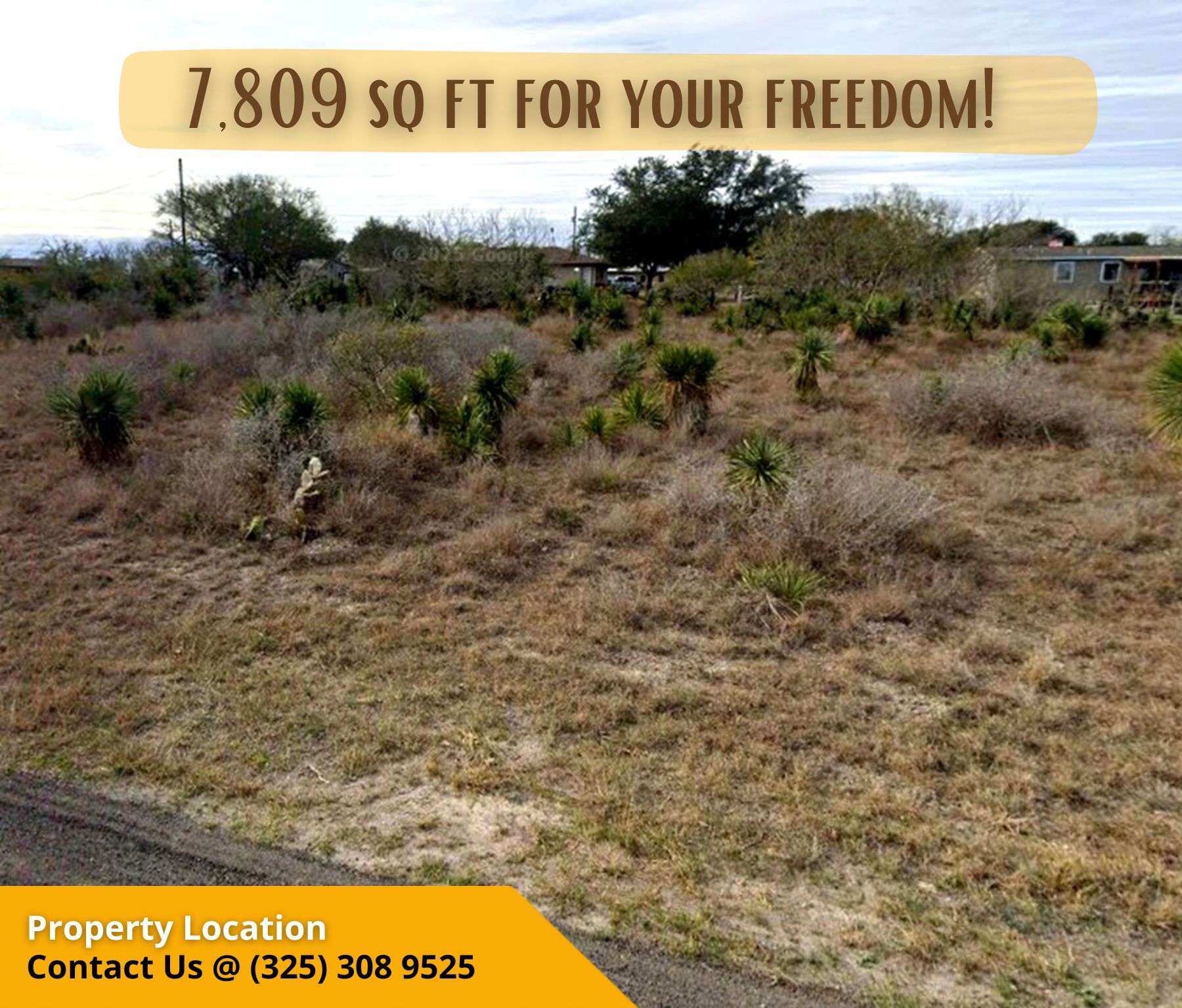 2 Side-by-Side Lots $10,900 Each – Near Lake Corpus Christi!  Contact us Now!  – Image 7