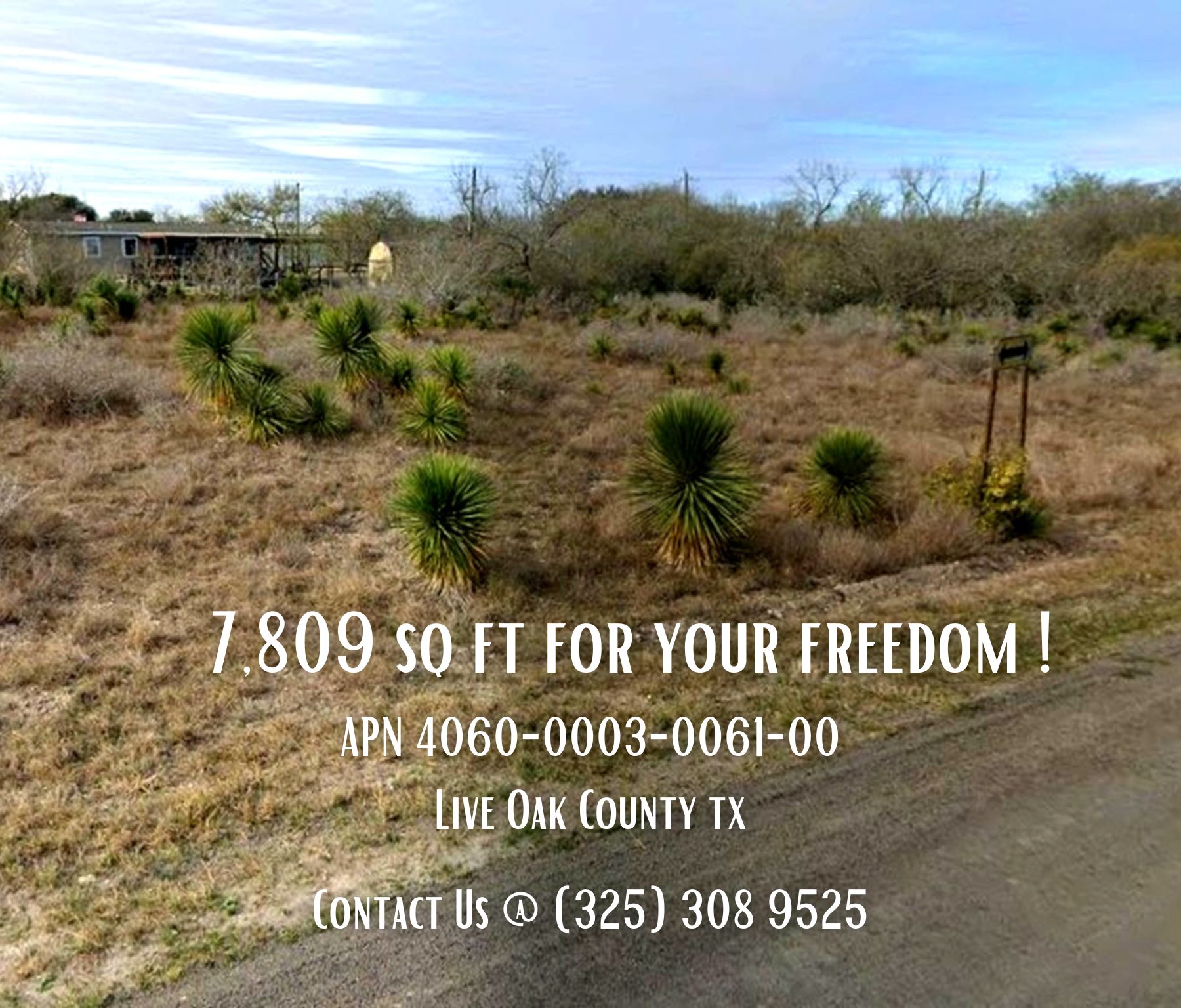 2 Side-by-Side Lots $10,900 Each – Near Lake Corpus Christi!  Contact us Now!  – Image 1