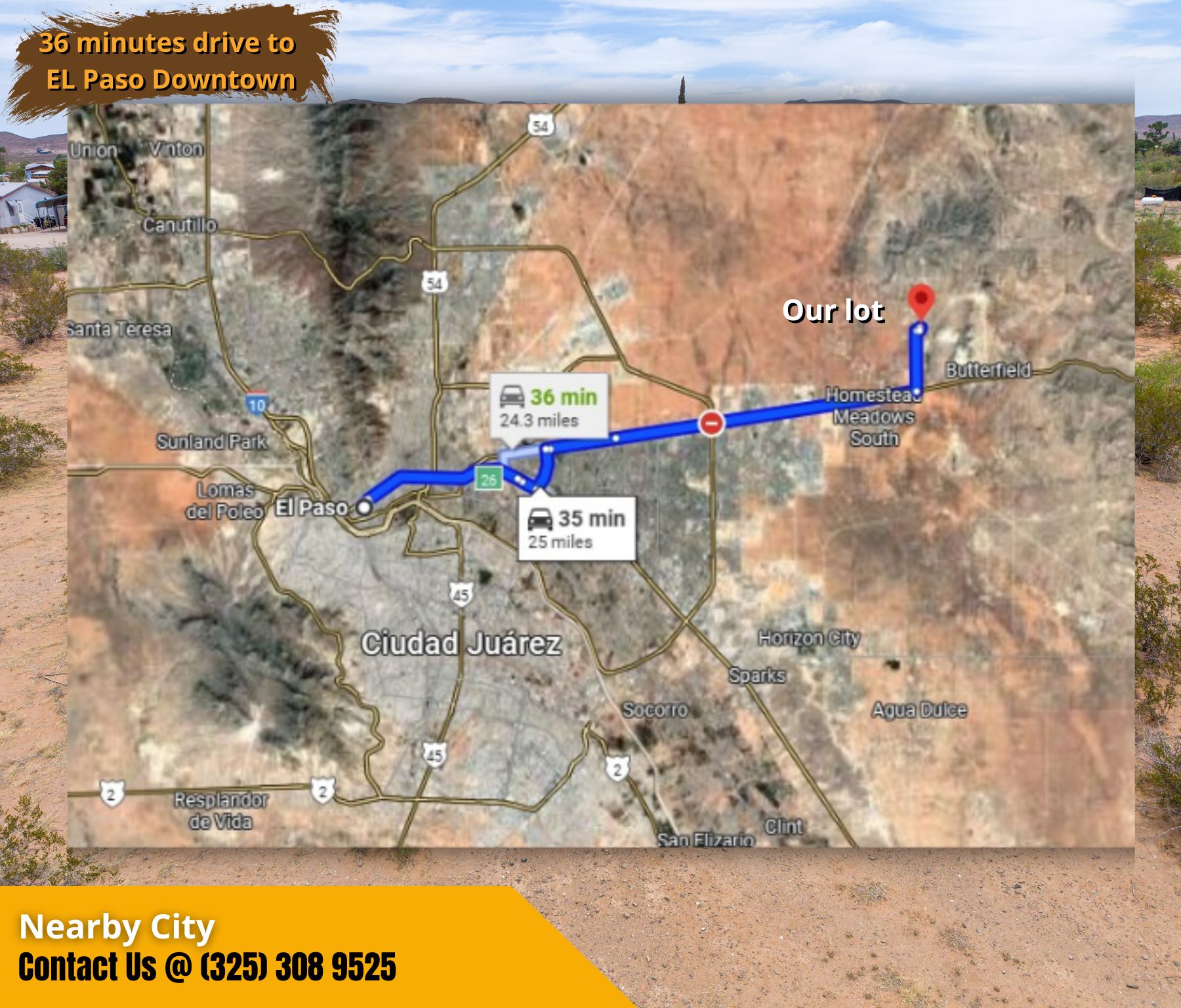 2.54 Acres of West Texas Freedom – Paved Road, $109,000 – Call Us Now!  – Image 11