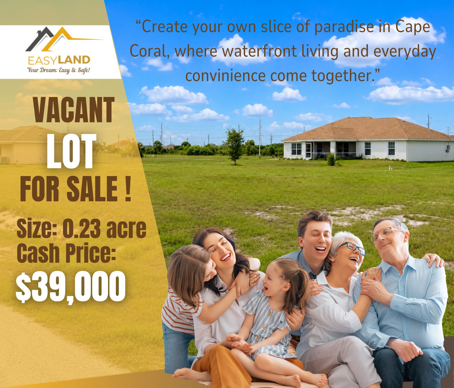 🏡 Build Your Florida Dream – Only $39,000 | Seller Financing Available! Call Us Now!  – Image 2