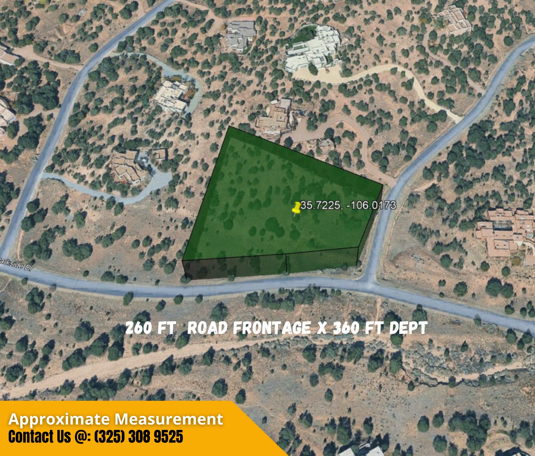 Rare 2.13-Acre Corner Lot in Santa Fe with Spectacular Mountain Views! Call Us Now!  – Image 3