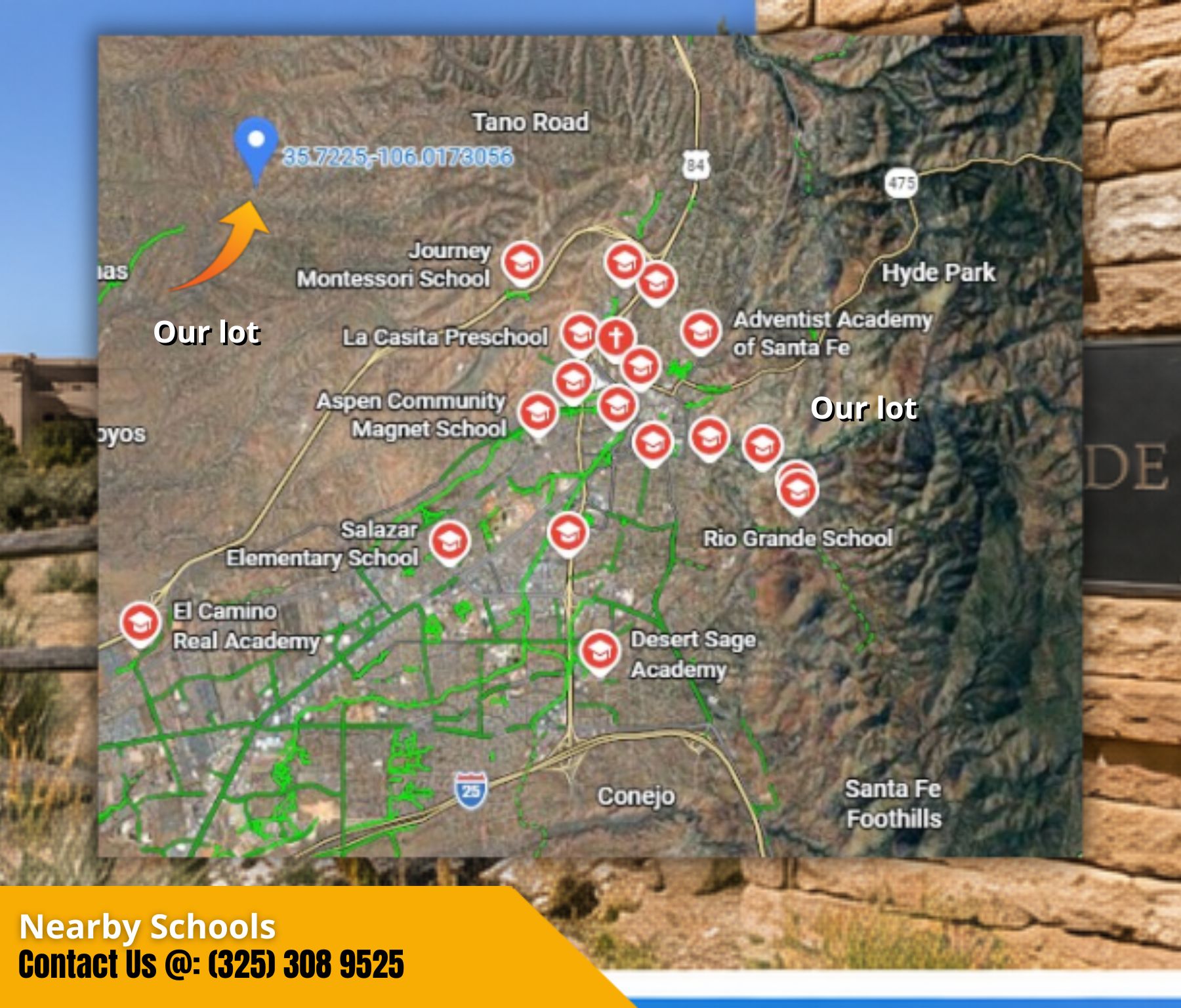 Rare 2.13-Acre Corner Lot in Santa Fe with Spectacular Mountain Views! Call Us Now!  – Image 13