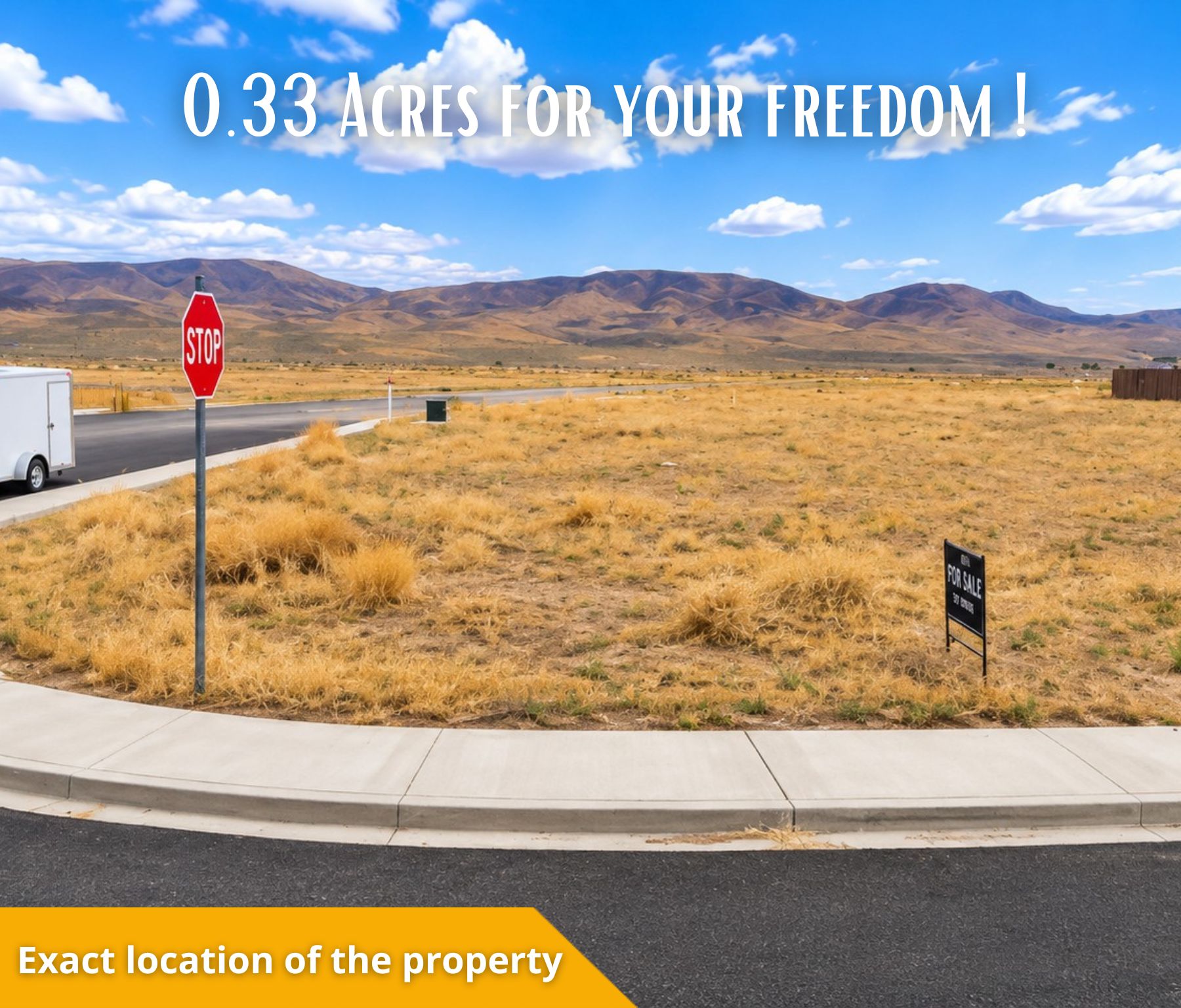 0.33-Acre Corner Lot in Silver Springs, NV – $59,900. Call Us Now!  – Image 5