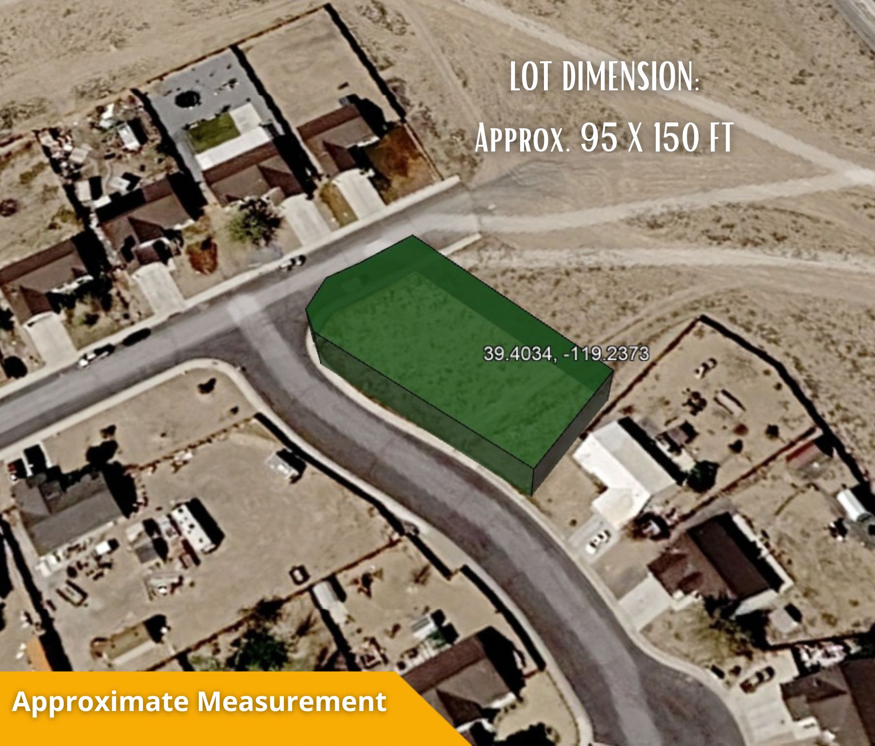 0.33-Acre Corner Lot in Silver Springs, NV – $59,900. Call Us Now!  – Image 3