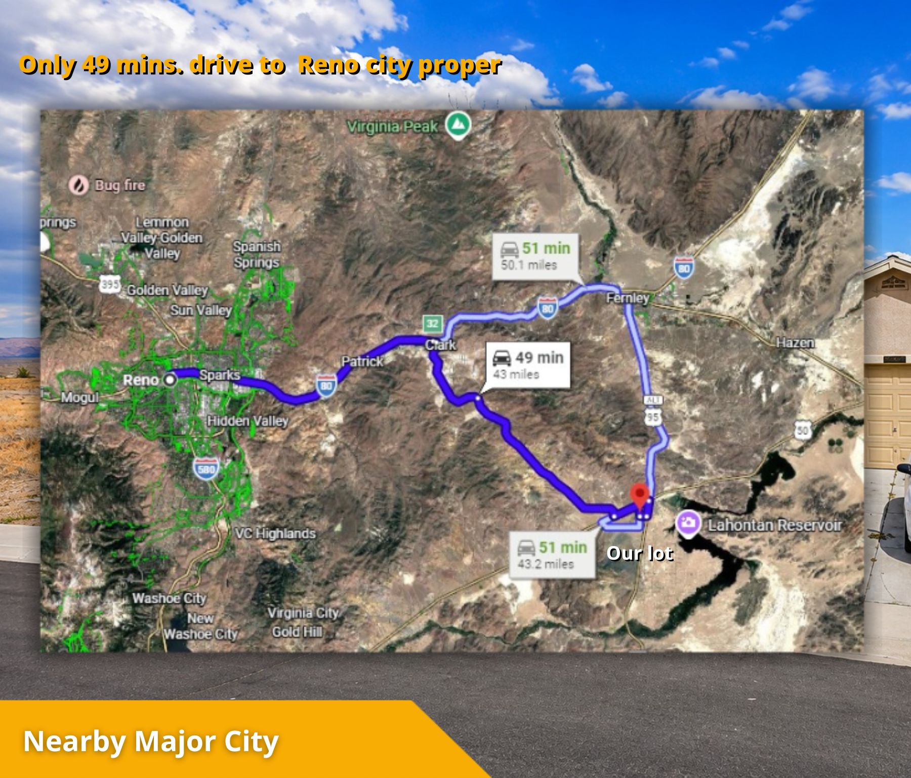 0.33-Acre Corner Lot in Silver Springs, NV – $59,900. Call Us Now!  – Image 10