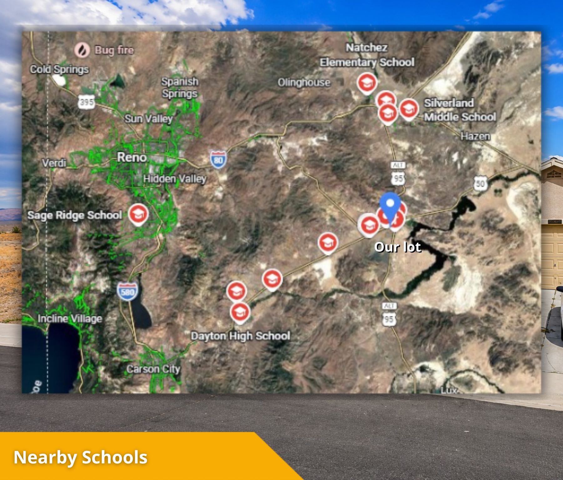 0.33-Acre Corner Lot in Silver Springs, NV – $59,900. Call Us Now!  – Image 11